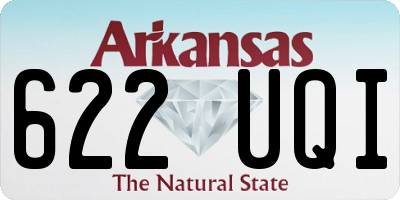 AR license plate 622UQI