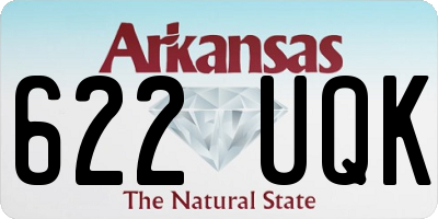 AR license plate 622UQK