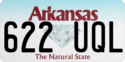 AR license plate 622UQL