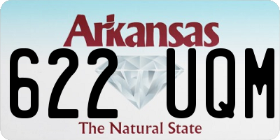 AR license plate 622UQM