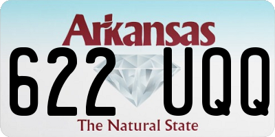 AR license plate 622UQQ