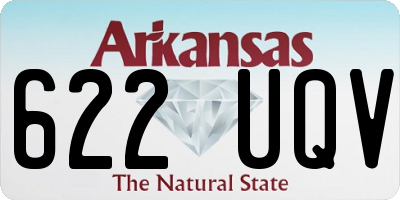 AR license plate 622UQV
