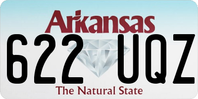 AR license plate 622UQZ