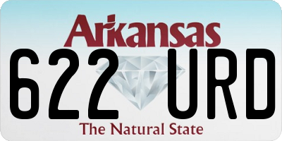 AR license plate 622URD