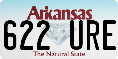 AR license plate 622URE