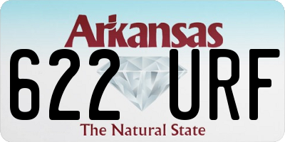 AR license plate 622URF