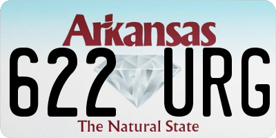 AR license plate 622URG