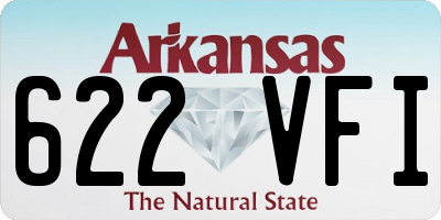 AR license plate 622VFI