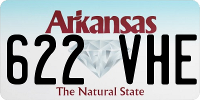 AR license plate 622VHE