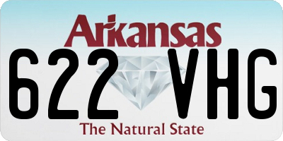 AR license plate 622VHG