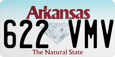 AR license plate 622VMV