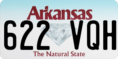 AR license plate 622VQH