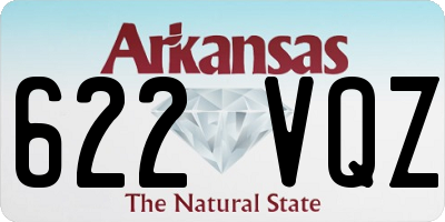 AR license plate 622VQZ