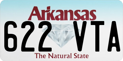 AR license plate 622VTA