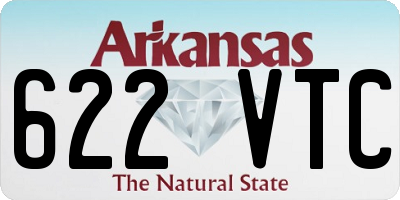 AR license plate 622VTC