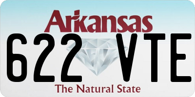 AR license plate 622VTE