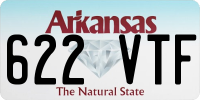 AR license plate 622VTF