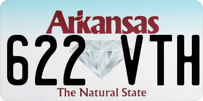 AR license plate 622VTH