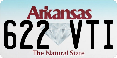 AR license plate 622VTI