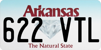 AR license plate 622VTL