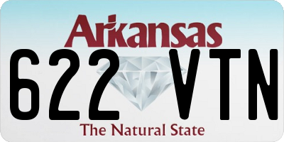 AR license plate 622VTN