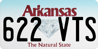 AR license plate 622VTS