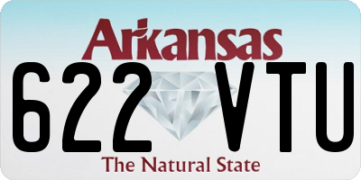 AR license plate 622VTU