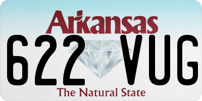 AR license plate 622VUG