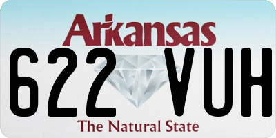 AR license plate 622VUH