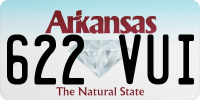 AR license plate 622VUI