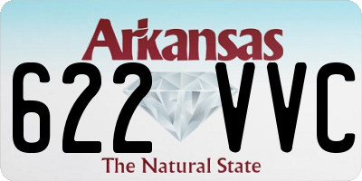 AR license plate 622VVC