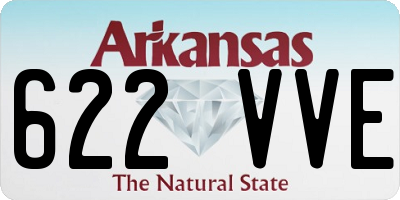 AR license plate 622VVE
