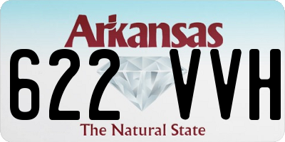 AR license plate 622VVH