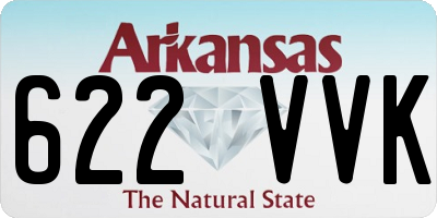 AR license plate 622VVK