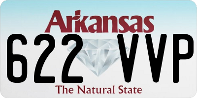 AR license plate 622VVP