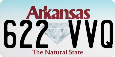 AR license plate 622VVQ
