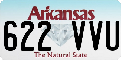 AR license plate 622VVU