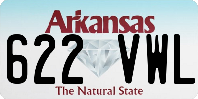 AR license plate 622VWL