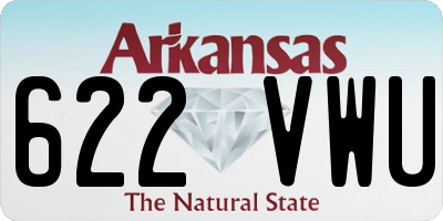 AR license plate 622VWU