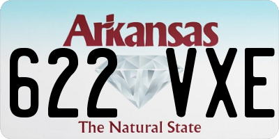 AR license plate 622VXE