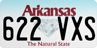AR license plate 622VXS