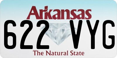 AR license plate 622VYG