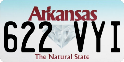 AR license plate 622VYI