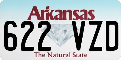 AR license plate 622VZD