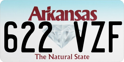 AR license plate 622VZF