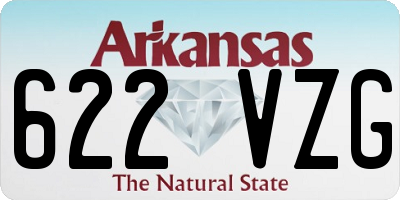 AR license plate 622VZG