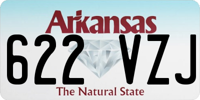AR license plate 622VZJ