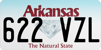 AR license plate 622VZL
