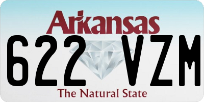 AR license plate 622VZM