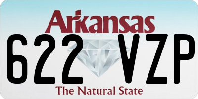 AR license plate 622VZP